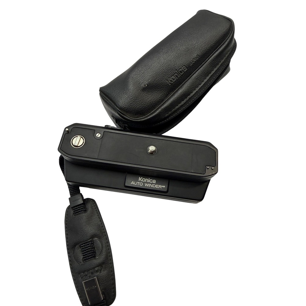 Konica Auto Winder AR Film Camera Motor Drive with Strap